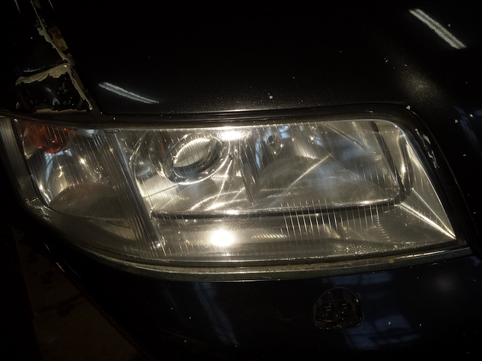 Отполировал фары — Audi A6 (C5), 2,8 л, 2000 года | своими руками | DRIVE2