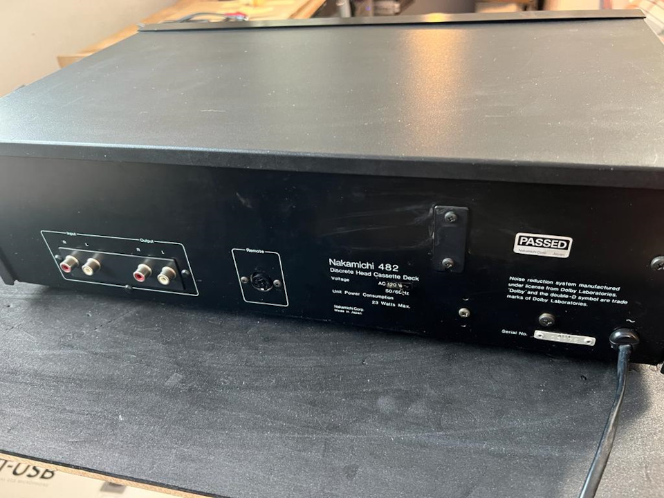 Nakamichi 482カセットデッキ ☆美品/動作品 Nakamichi 482 カセット