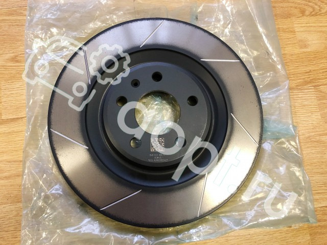 Задние тормозные диски с насечками 330x22mm на Audi A4/S4B9, A5/S5, A6 ...