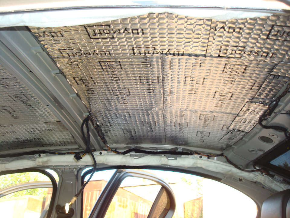 Снятие обшивки потолка — BMW 5 series (E60), 2,5 л., 2006 года | своими ...