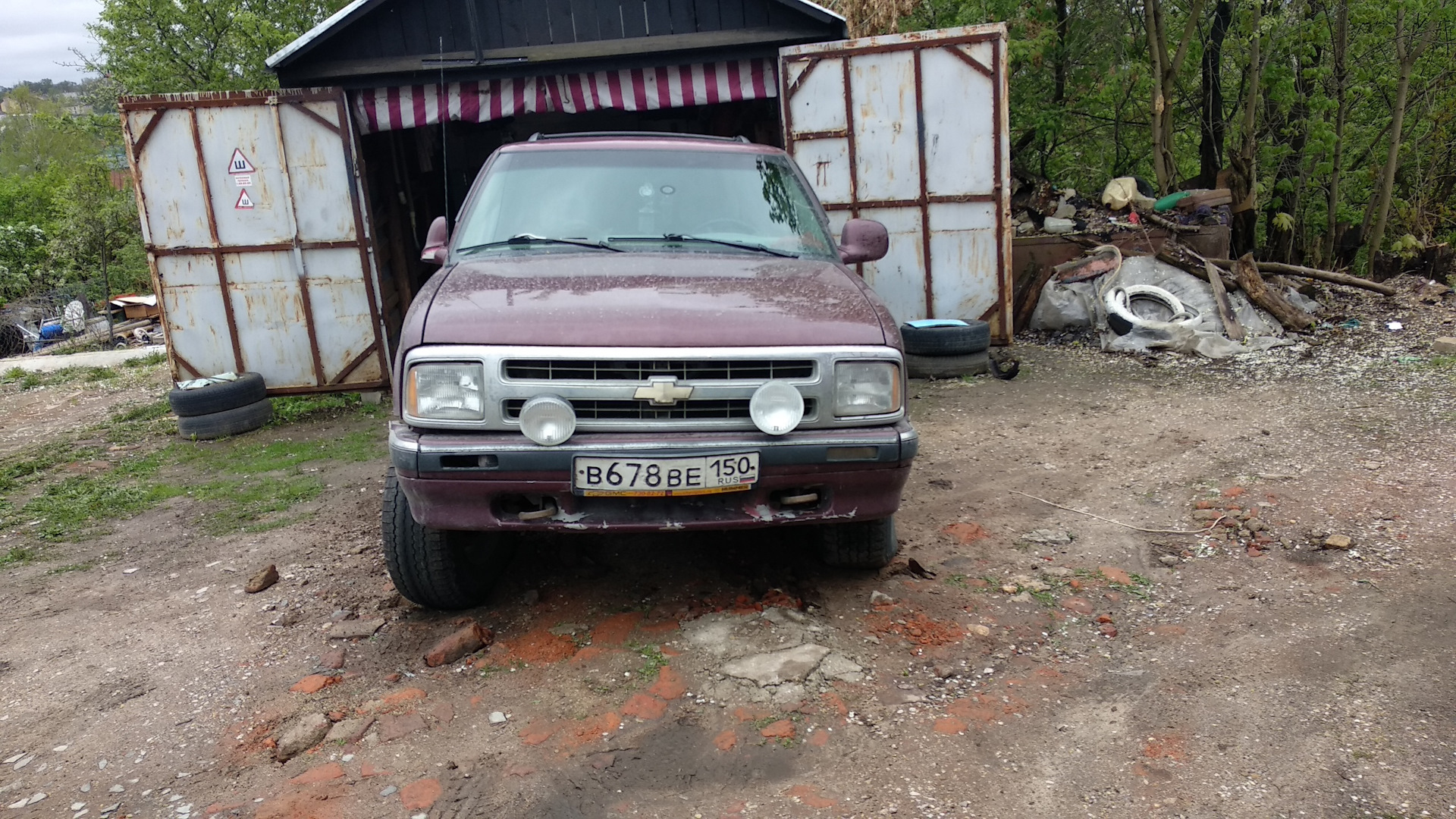 Chevrolet Blazer (S-15) 4.3 бензиновый 1998 | 4.3 v6 Елабуга на DRIVE2