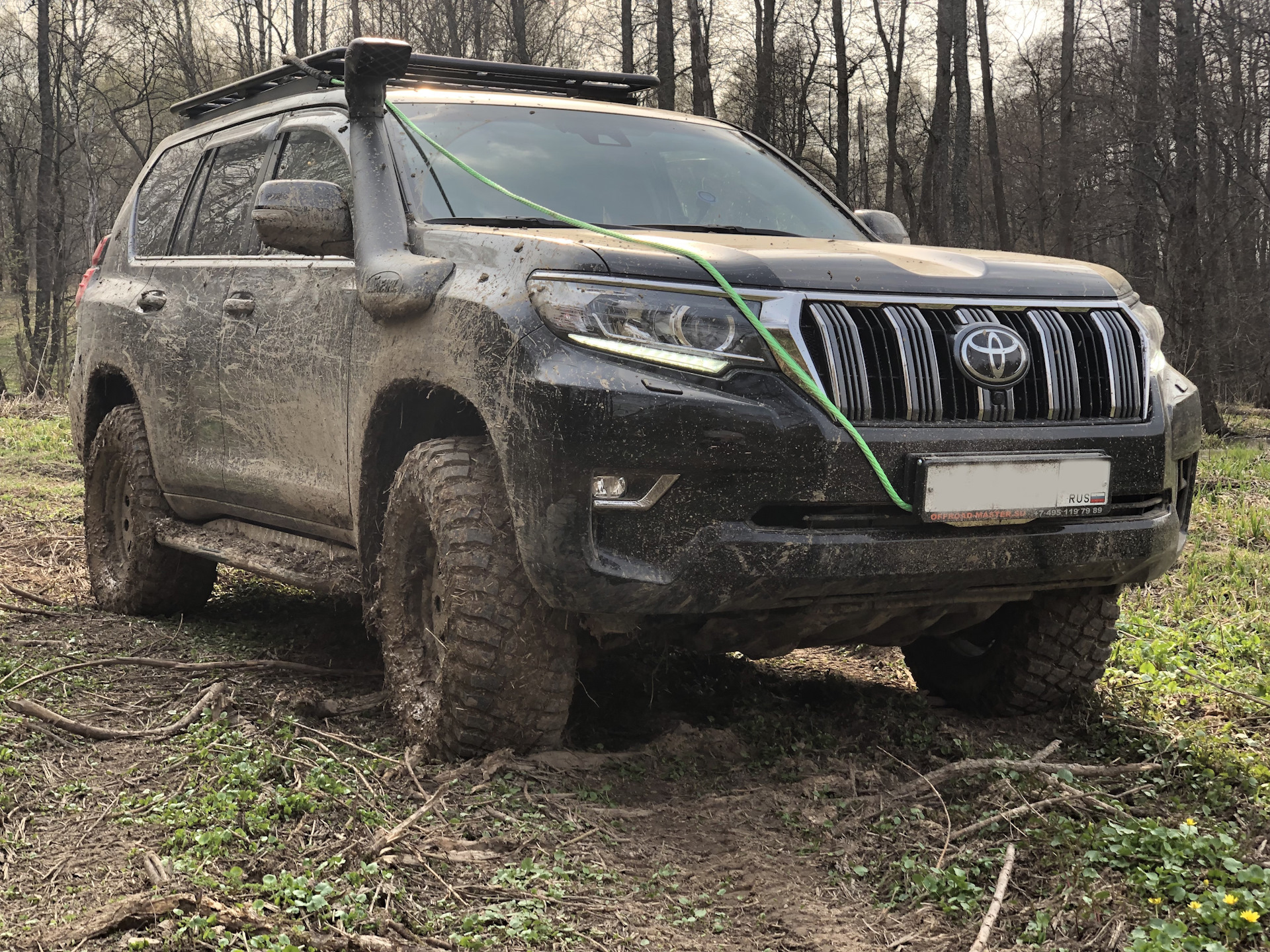 Toyota Land Cruiser Prado 150 Offroad Tuning