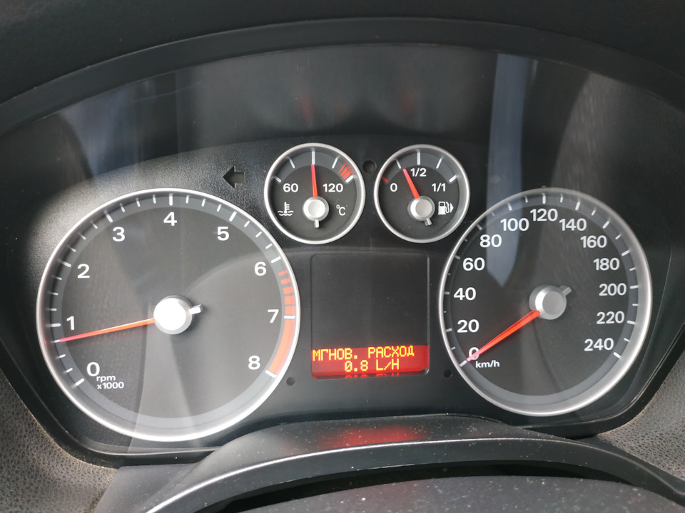 Про расход топлива Форд Фокус 2 1.8 мкпп — Ford Focus II Hatchback, 1,8 ...