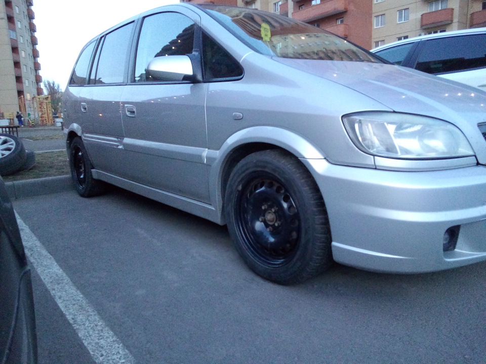 Передний левый рычаг. — Opel Zafira A, 2 л, 2003 года | своими руками ...