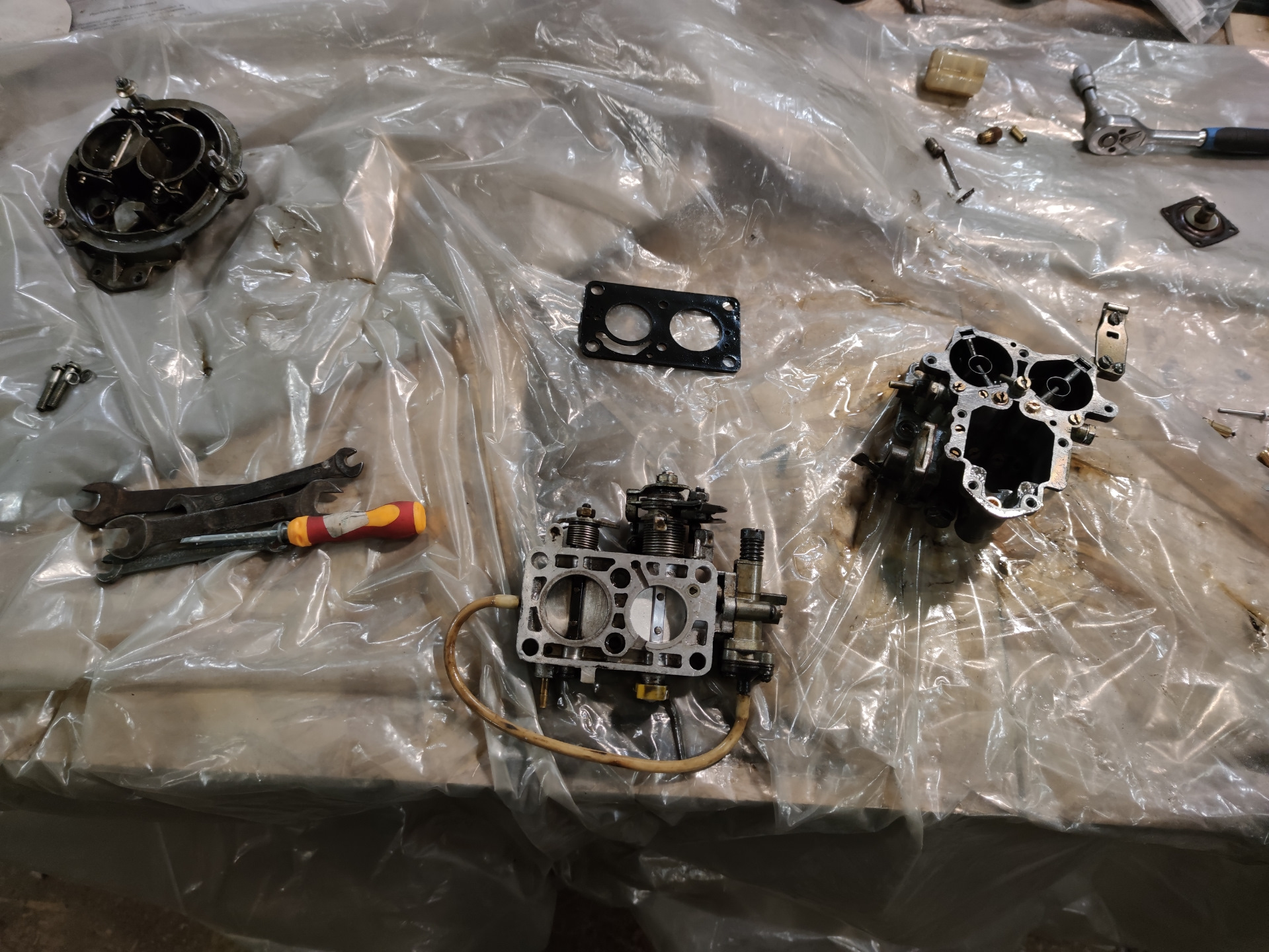 Карбюратор и с чем его едят — ГАЗ Соболь 4х4, 2,3 л, 2003 года ...