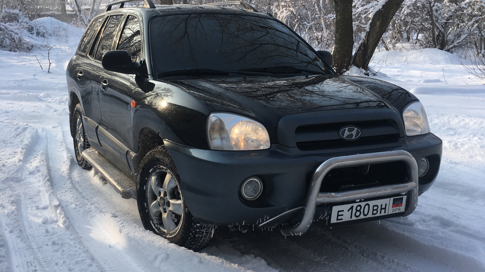 Hyundai Santa Fe (1G) 2.7 бензиновый 2005 | ДНР 180 регион на DRIVE2