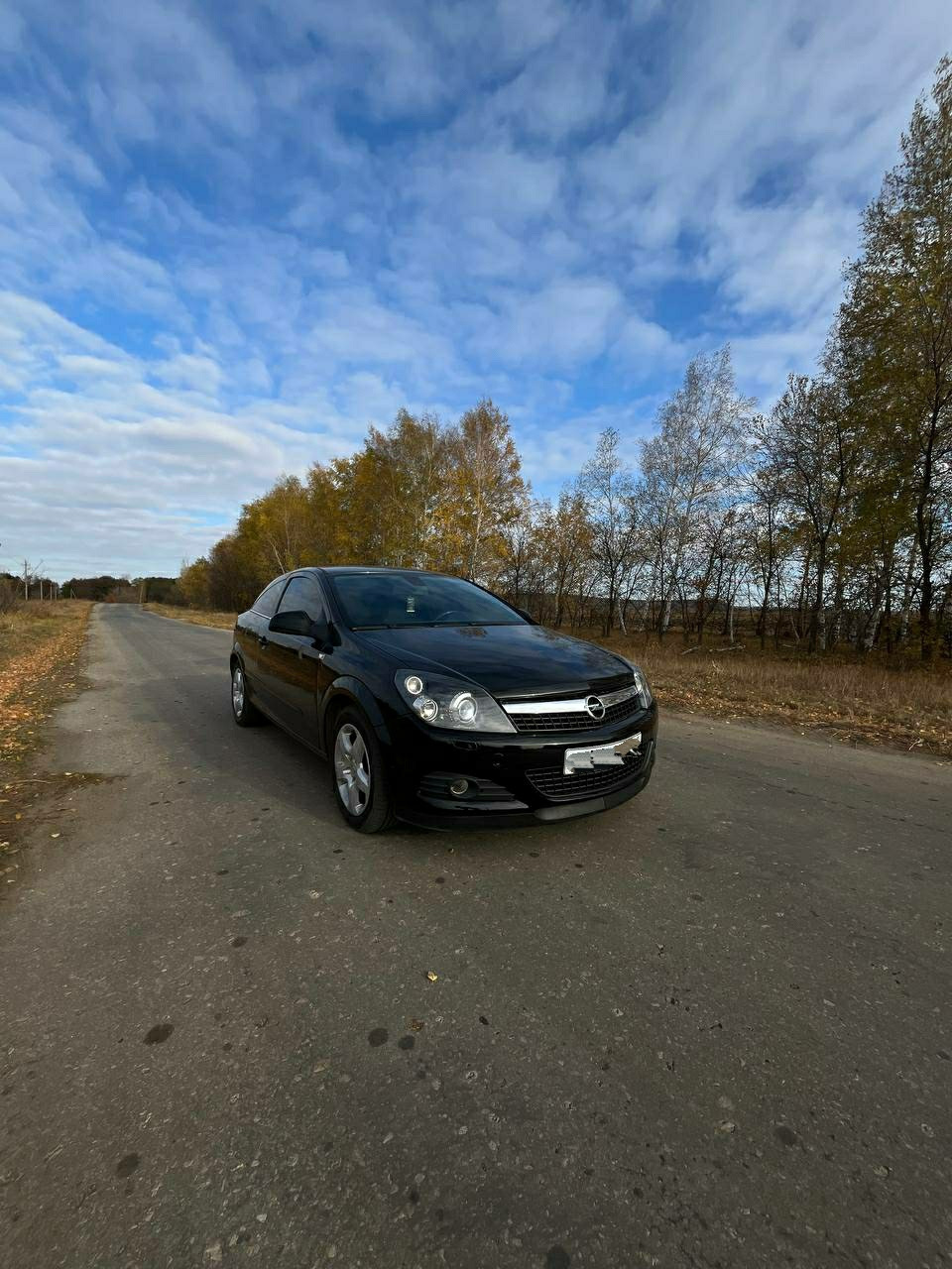 🍂Осень золотая🍂 немного фото🍁 Опель Астра GTC — Opel Astra H GTC, 1,8 л ...