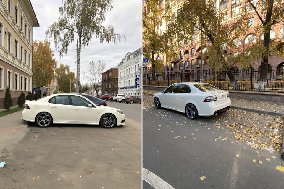 Наступила осень. — Saab 9-3 (2G)