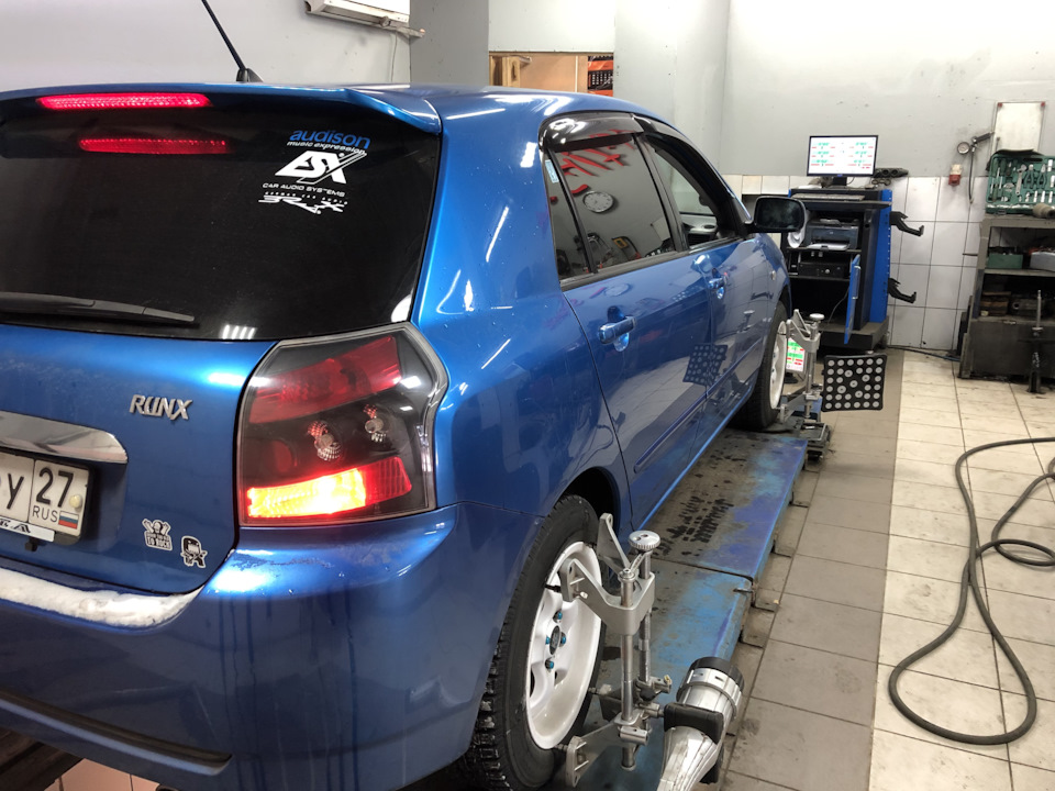 Фото в бортжурнале Toyota Corolla RunX