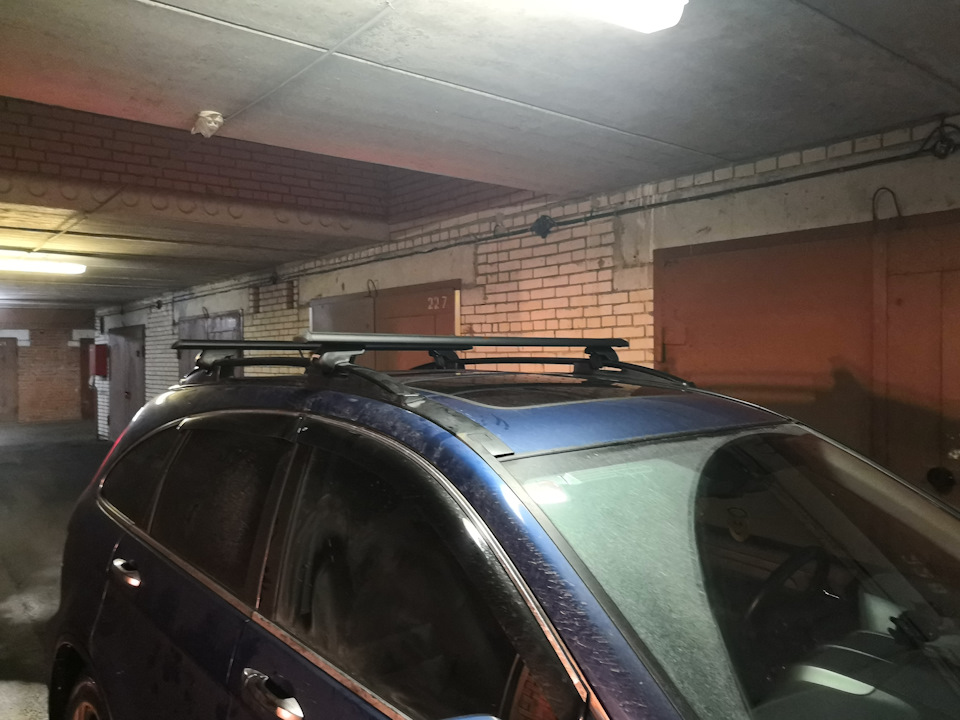 Поперечины "Атлант" — Honda CR-V (RE), 2,4 л, 2011 года | аксессуары ...