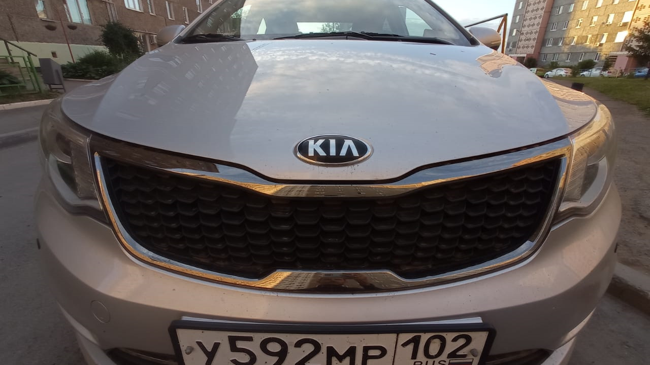 KIA Rio (3G) 1.6 бензиновый 2017 | 1.6 МТ на DRIVE2