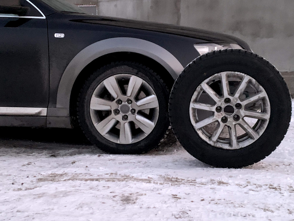 ШПД — Шины Плохих Дорог или R16 для Audi A6 C6 Allroad — Audi Allroad ...