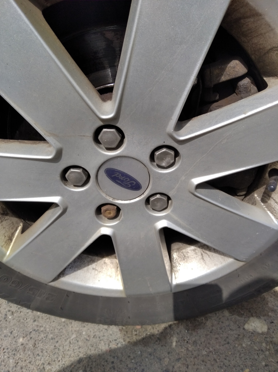 Колеса — Ford S-Max (1G), 2 л, 2008 года | колёсные диски | DRIVE2