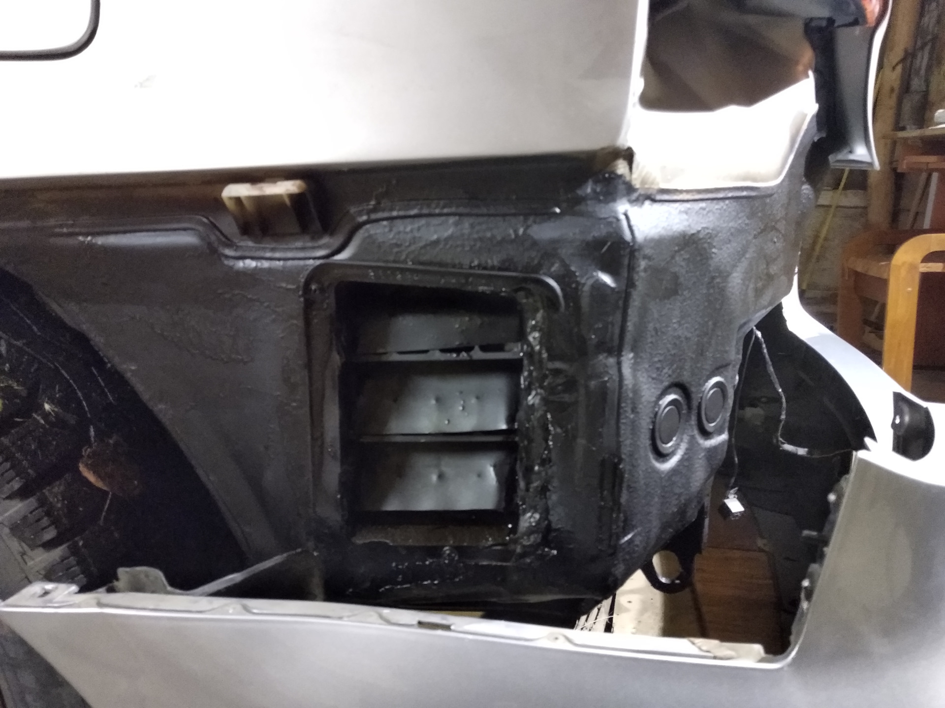 Замена заднего бампера или летнее происшествие ! — Mitsubishi Airtrek ...