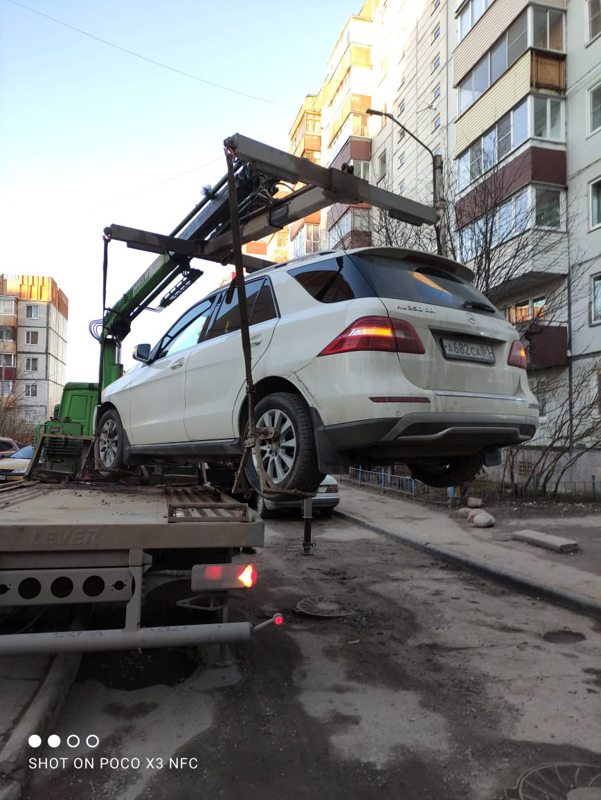 Нежданчик — Mercedes-Benz M Class (W166), 3,5 л, 2012 года | поломка |  DRIVE2