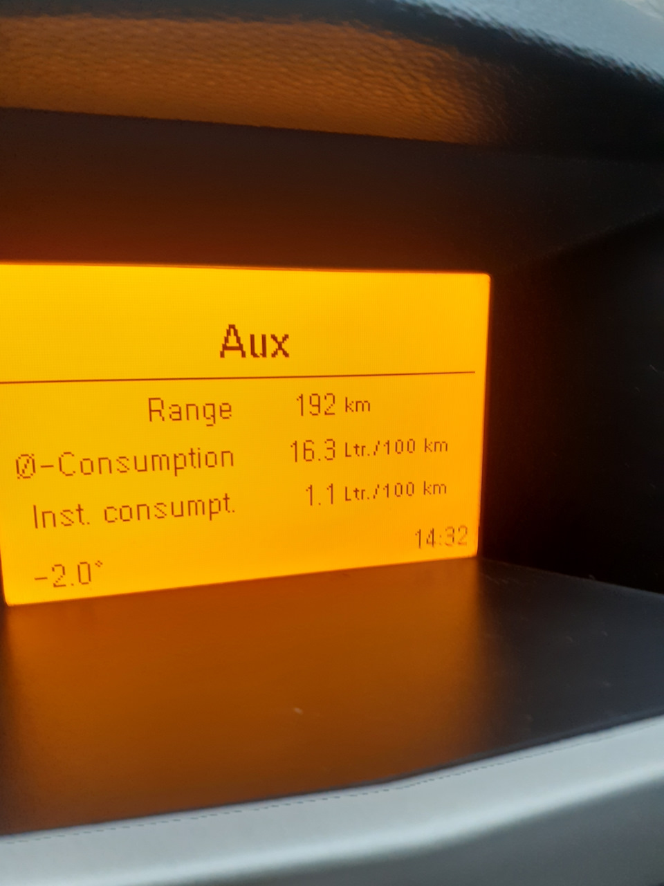 Какие датчики отвечают за средний расход в бк? — Opel Astra H GTC, 1,6 ...