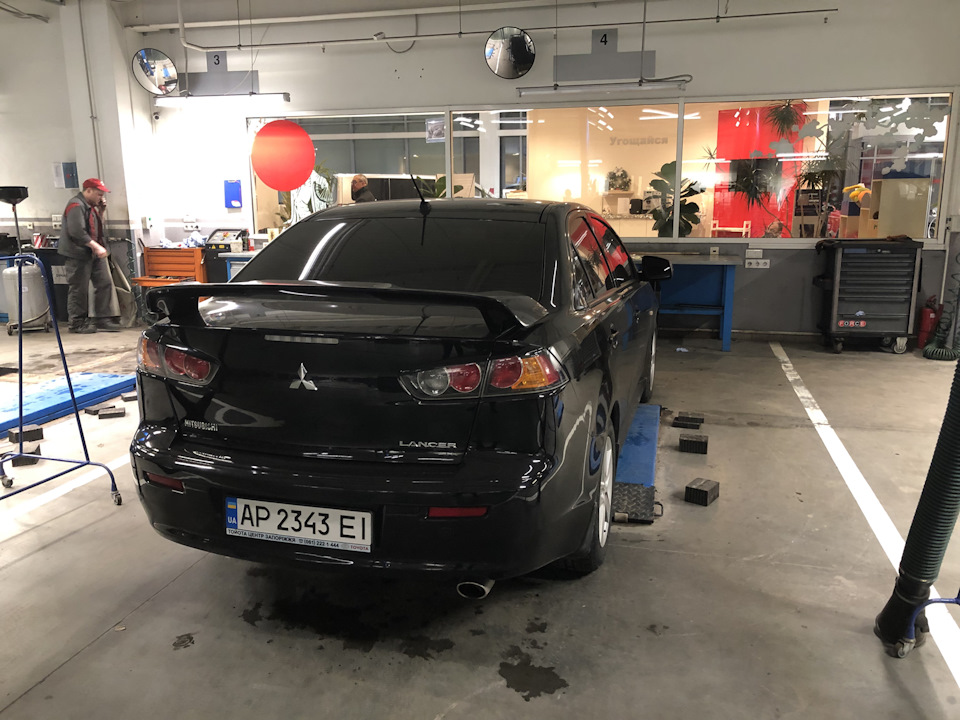 Кольцо выхлопной трубы — Mitsubishi Lancer X, 2 л, 2007 года | своими ...