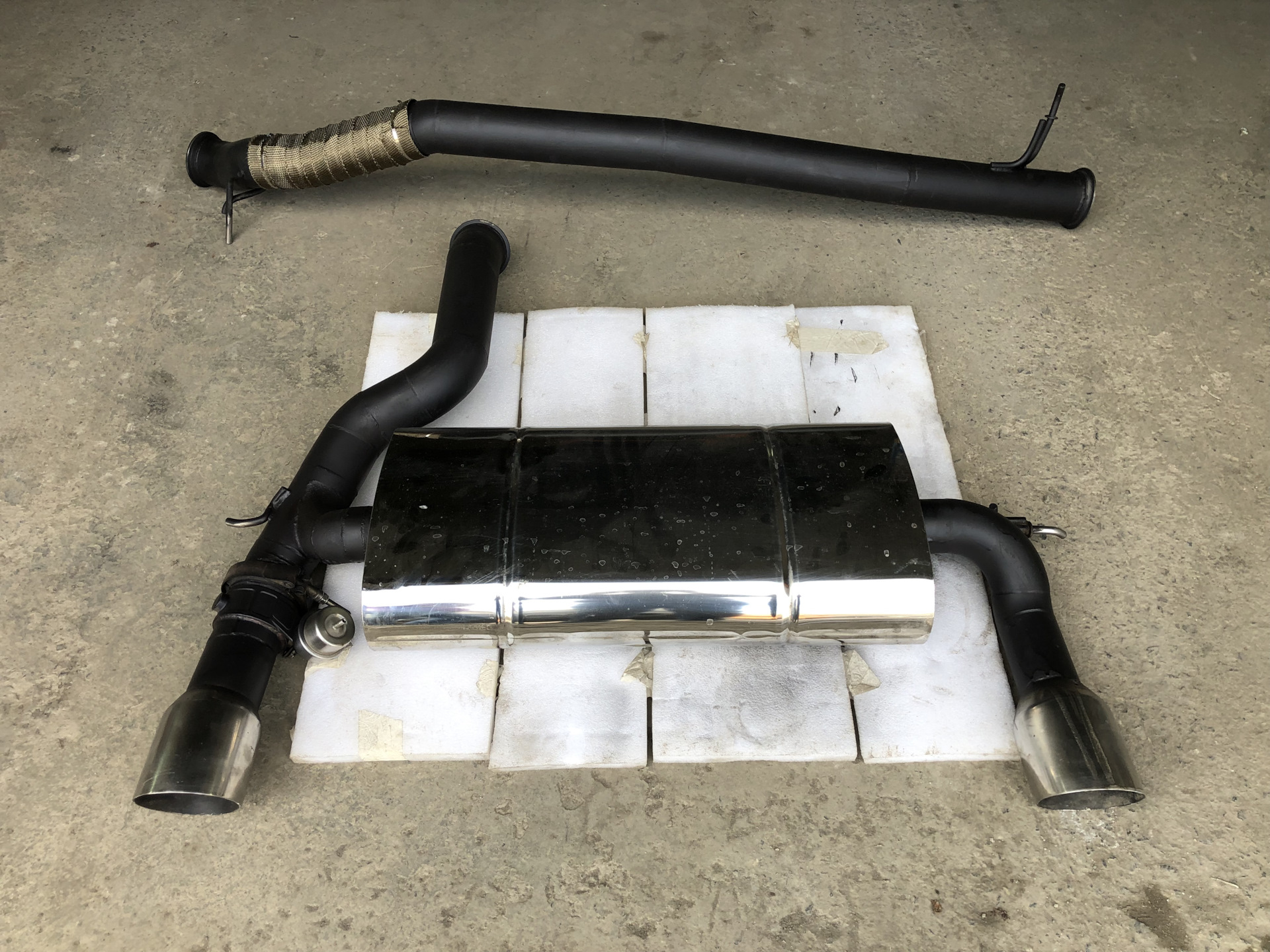 Новый Stage.3! Переделка выхлопа — Ford Focus ST II, 2,4 л, 2006 года ...