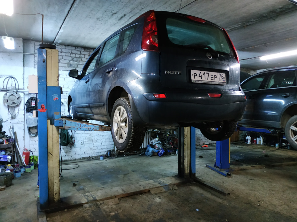 Сальник КПП. — Nissan Note (1G), 1,4 л, 2013 года | визит на сервис ...