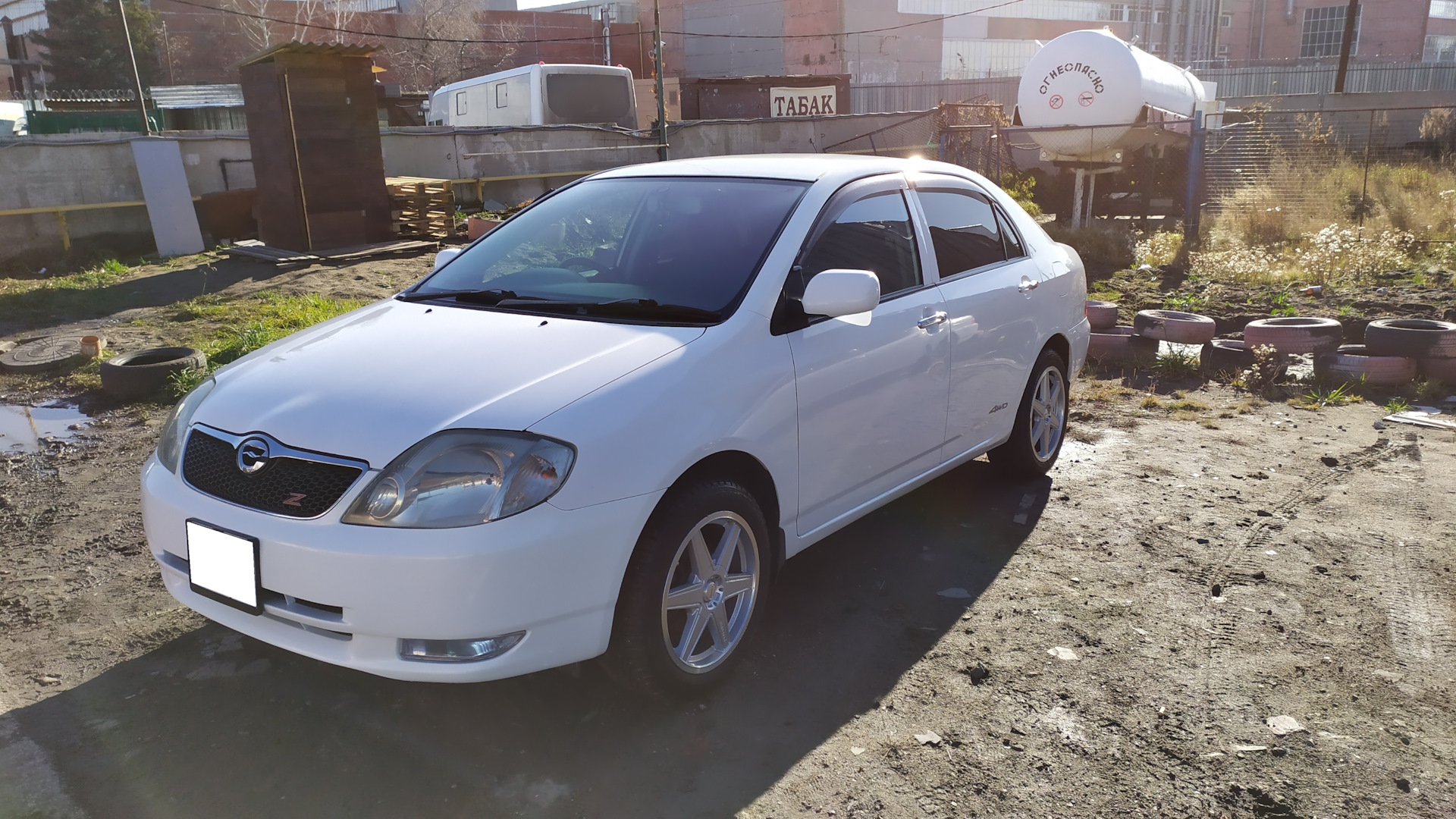 Toyota Corolla (120) 1.5 бензиновый 2003 | 4WD на DRIVE2