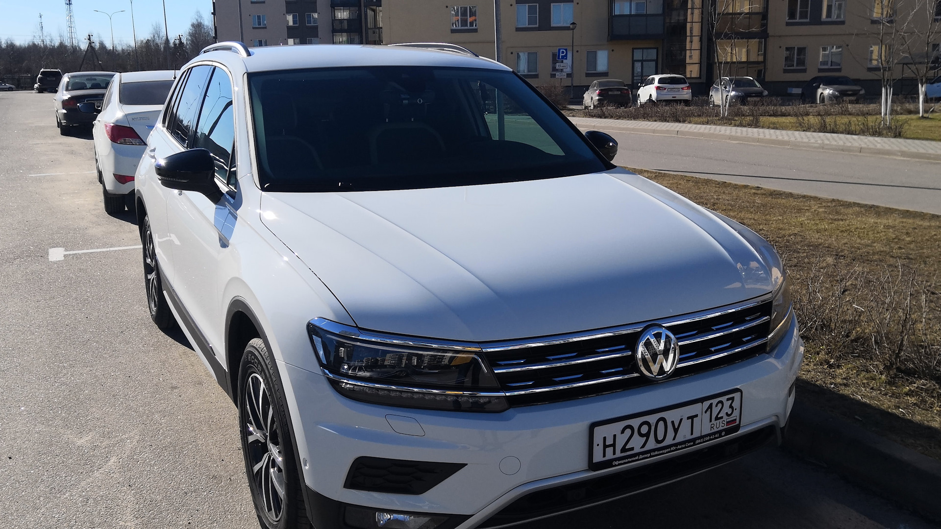 Volkswagen Tiguan (2G) 1.4 бензиновый 2018 | Off-Road 1.4DSG 4x4 на DRIVE2