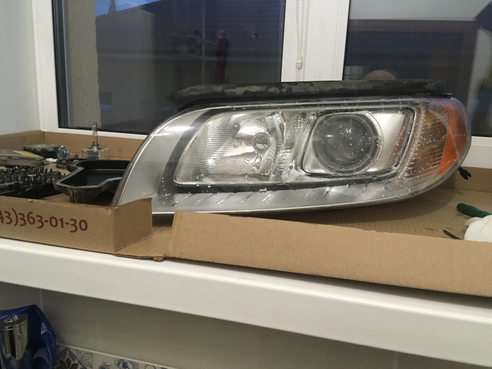 После полоскания обычной водой, потом дистилированной. — Volvo XC70 III