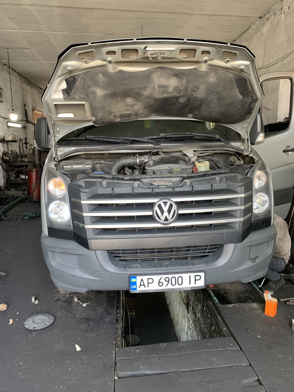 Ремонт ходовой — Volkswagen Crafter (1G), 2,5 л, 2007 года | визит на  сервис | DRIVE2