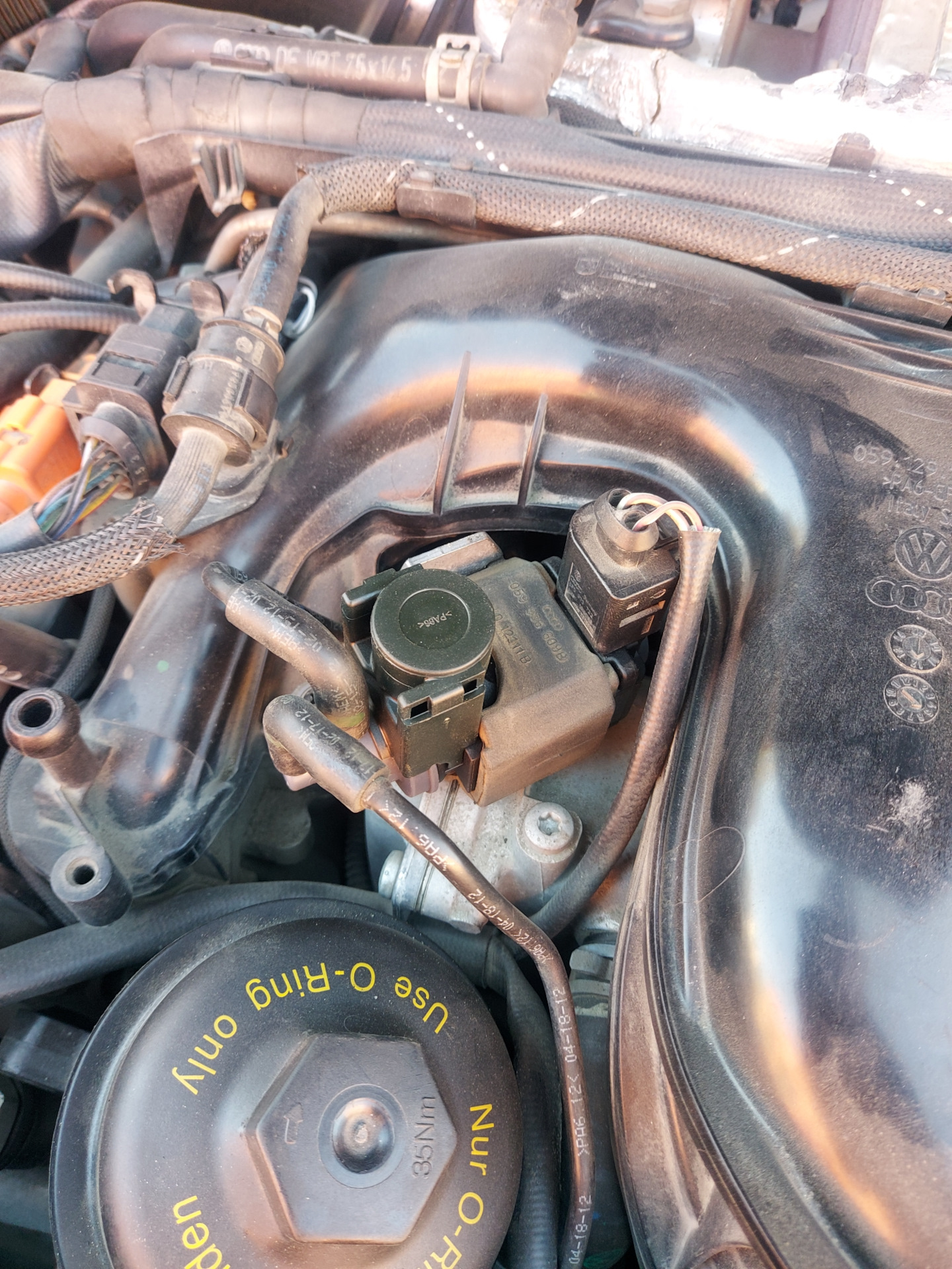 Плавающая температура ОЖ (ошибка 10382) 3 TDI — Audi A7 Sportback (1G ...