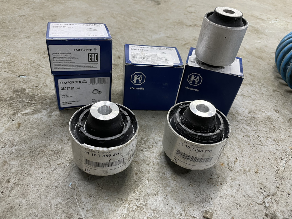 Меняем сайлентблоки, f85 — BMW 7 series (F01/02), 4,4 л, 2012 года ...