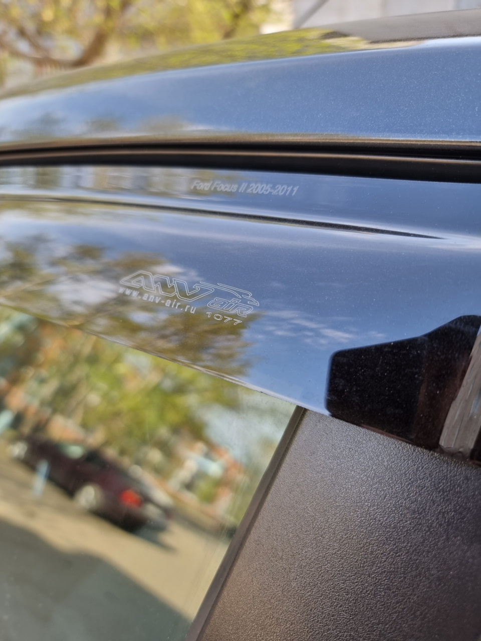 Дефлекторы окон — Ford Focus II Hatchback, 1,6 л, 2007 года | стайлинг ...
