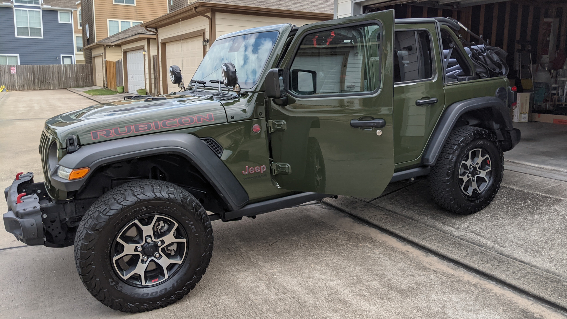 Jeep Wrangler (JL) 3.6 бензиновый 2020 | JLU Sarge Green Rubicon на DRIVE2