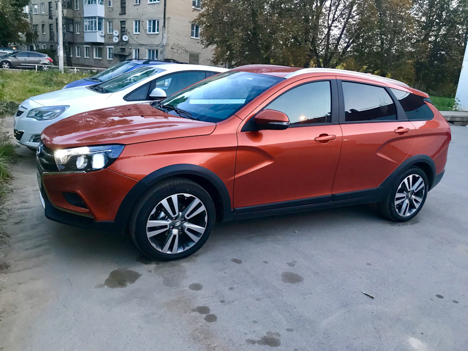 5.Колеса даром получил! — Lada Vesta SW Cross, 1,6 л, 2020 года ...