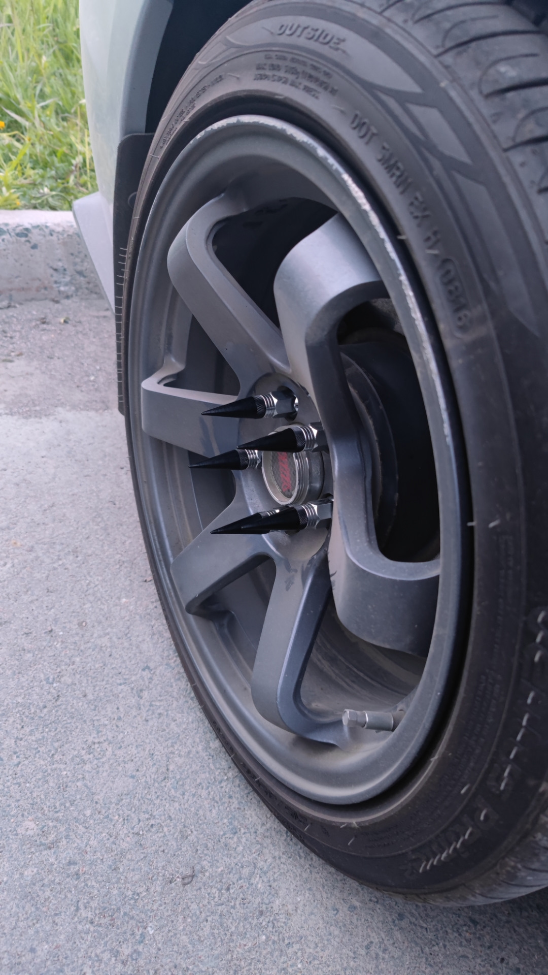 Алюминиевые колесные гайки — Subaru Impreza (GJ, GP), 1,6 л, 2013 года ...