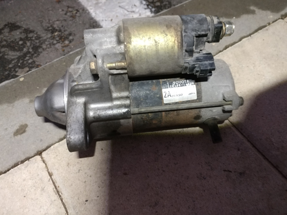 Стартер, ты…это…того…не безобразничай! — Toyota Corolla (110), 1,6 л ...