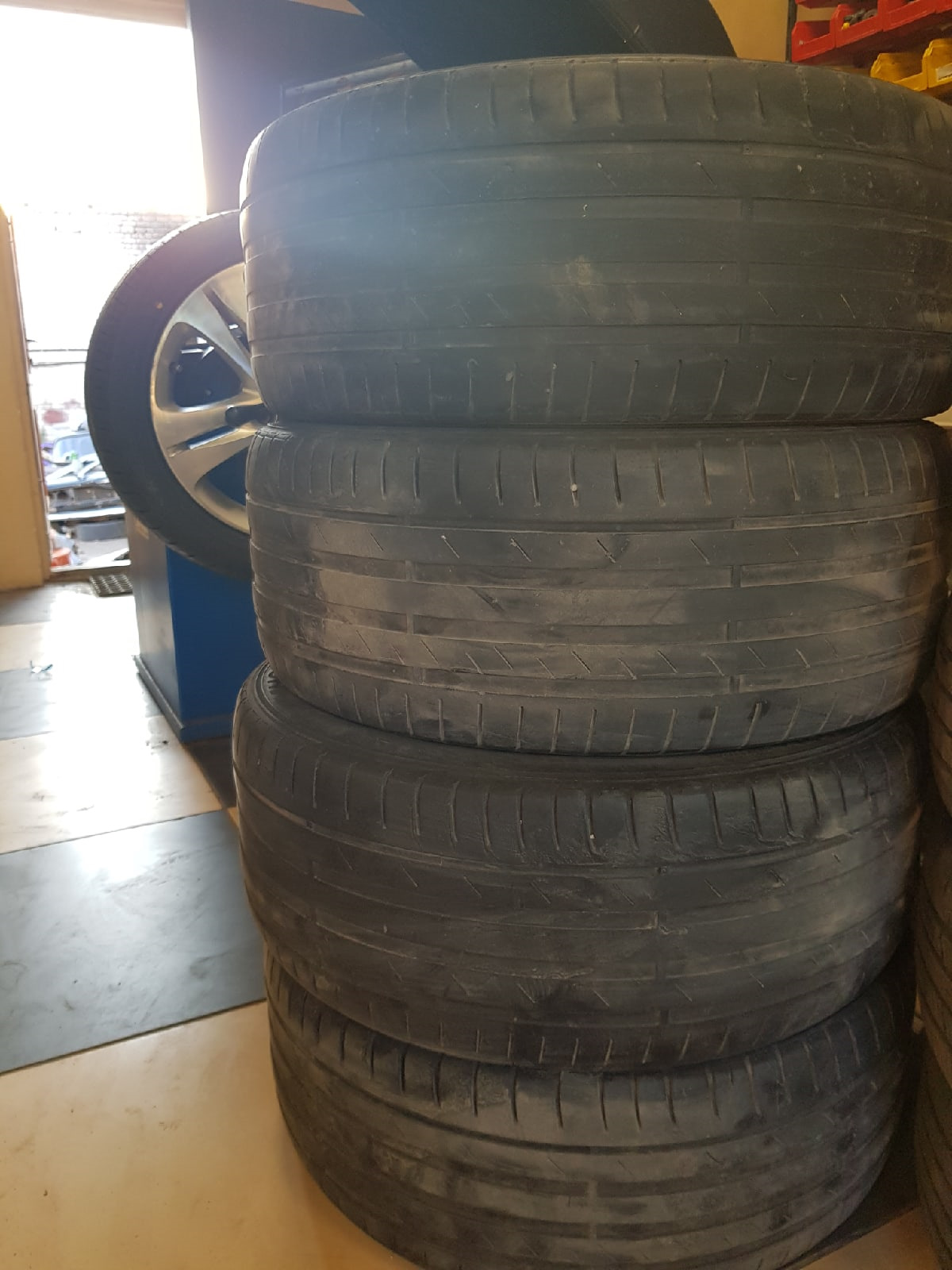 новая резина R18 245 45 — Honda Accord (8G), 2,4 л, 2008 года ...