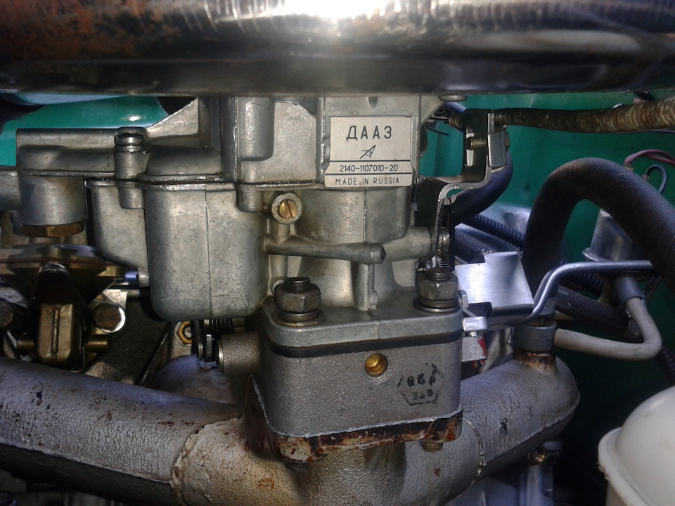 Замена карбюратора. (Удачная). — Москвич 2140 SL, 1,5 л, 1988 года ...