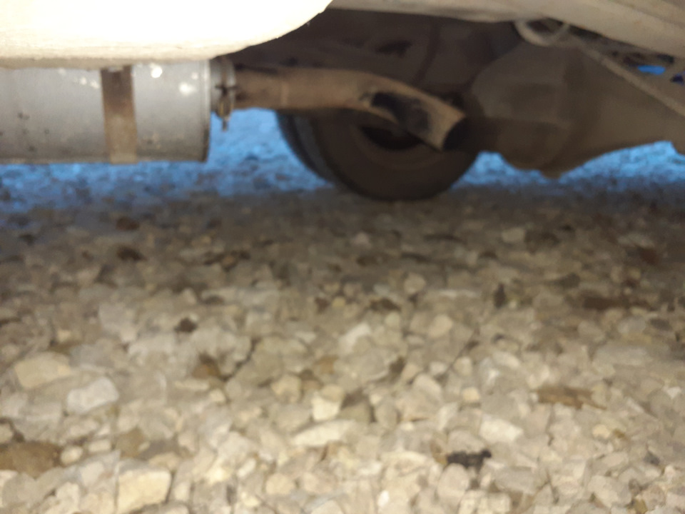 Выхлоп "в зад". — ГАЗ Газель, 2,4 л, 2007 года | своими руками | DRIVE2