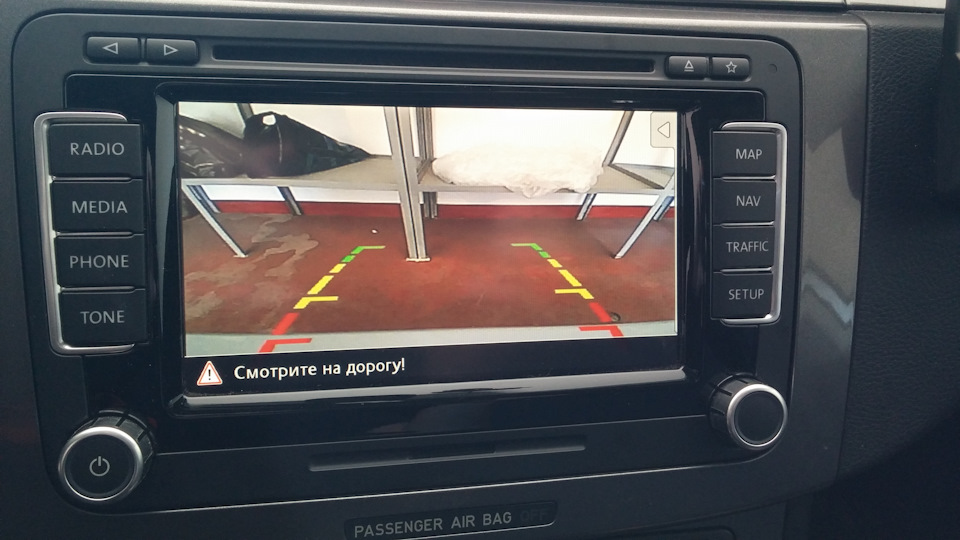 Камера заднего вида — Volkswagen Passat Variant (B6), 2 л, 2008 года ...