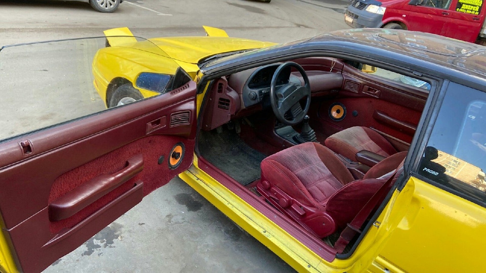 Ford Probe 1990 салон брошюра