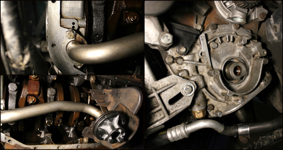 (ЧАСТЬ №49) "Ревизия поддона картера, масляного насоса, восстановление ...