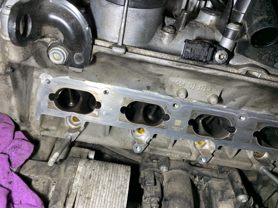 Чистка впускных клапанов — SEAT Altea Freetrack, 2 л, 2012 года | визит ...