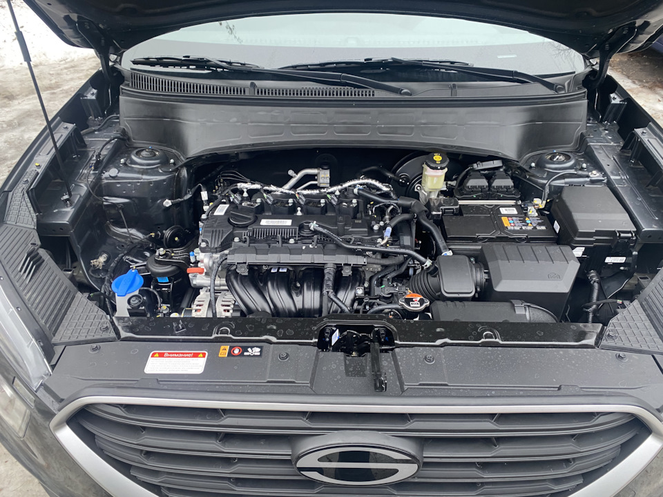 Подкапотное пространство — Hyundai Creta (1G)