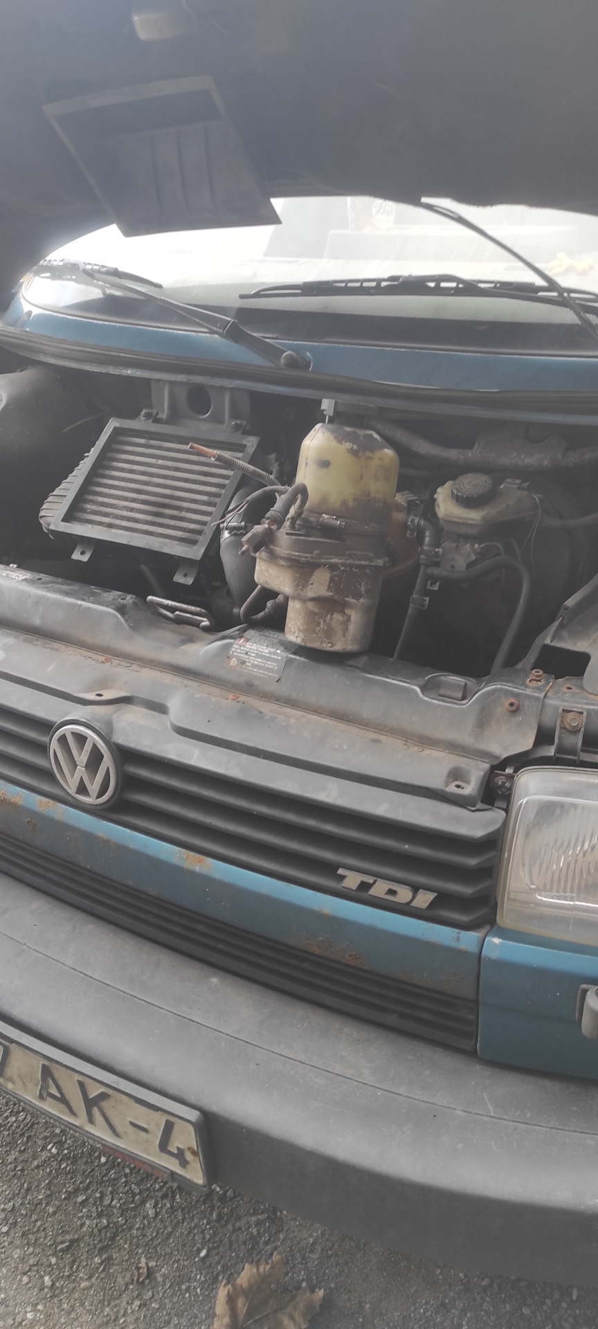 Электронасос ГУР — Volkswagen Caravelle (T4), 1,9 л, 1994 года | своими ...