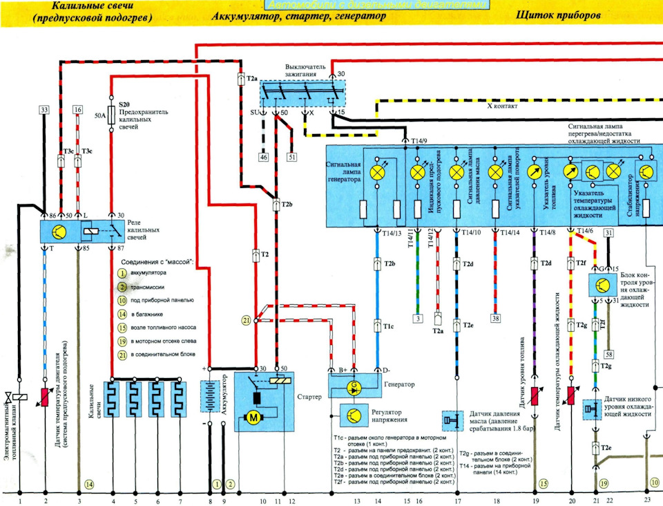 Электрические схемы фольксвагена. VW Transporter t4 схема электрооборудования. Электрическая схема Фольксваген Транспортер т4 1.9 дизель. Схема зарядки АКБ Фольксваген Транспортер т4. Volkswagen Transporter t4 электрическая схема генератора.