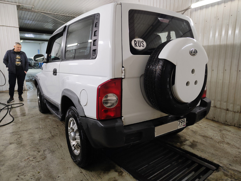 Мойка, замена резины, переднего ступичного подшипника, ролика ...