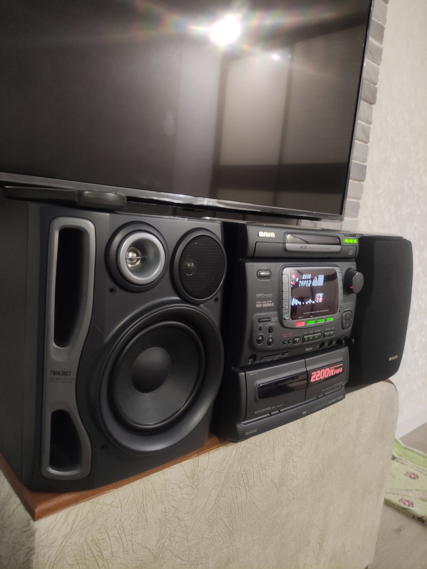 Он снова со мной — AIWA NSX-999 MK II — Сообщество «Клуб Почитателей  Кассетных Магнитофонов» на DRIVE2