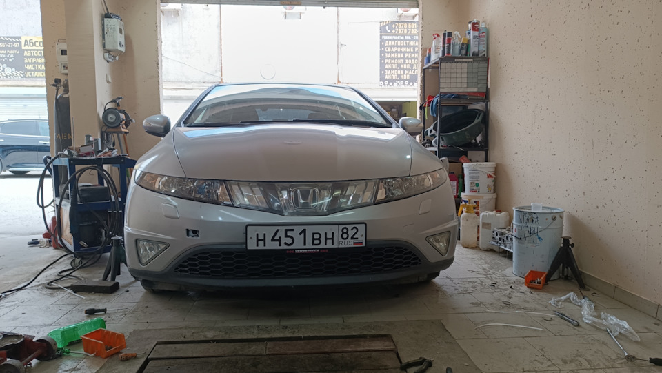9. Фары — Honda Civic 5D (8G), 1,8 л, 2008 года | стайлинг | DRIVE2