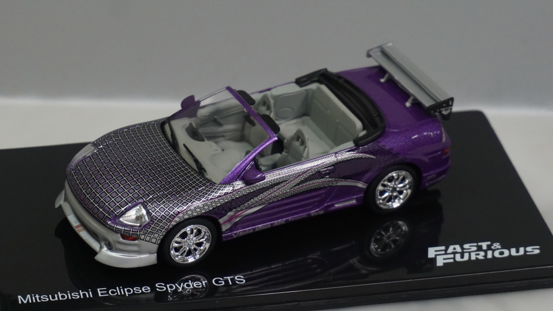 1:43 Mitsubishi Eclipse Spyder GTS 2003 Fast & Furious (Форсаж) Altaya —  Сообщество «Масштабные Модели» на DRIVE2