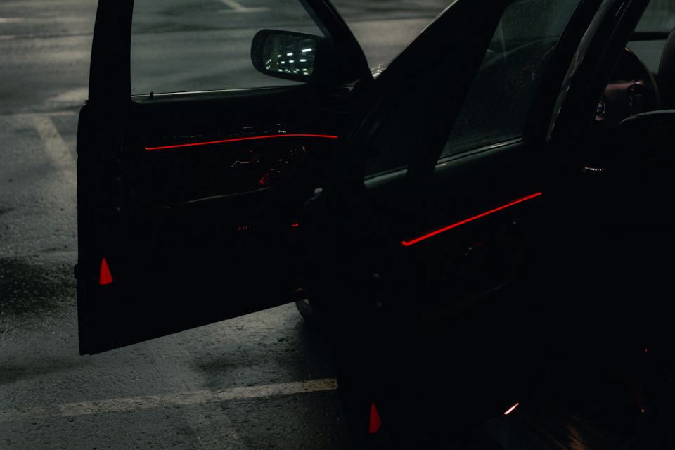 BMW E39 Ambient Light — BMW 5 series (E39), 3 л, 2002 года своими