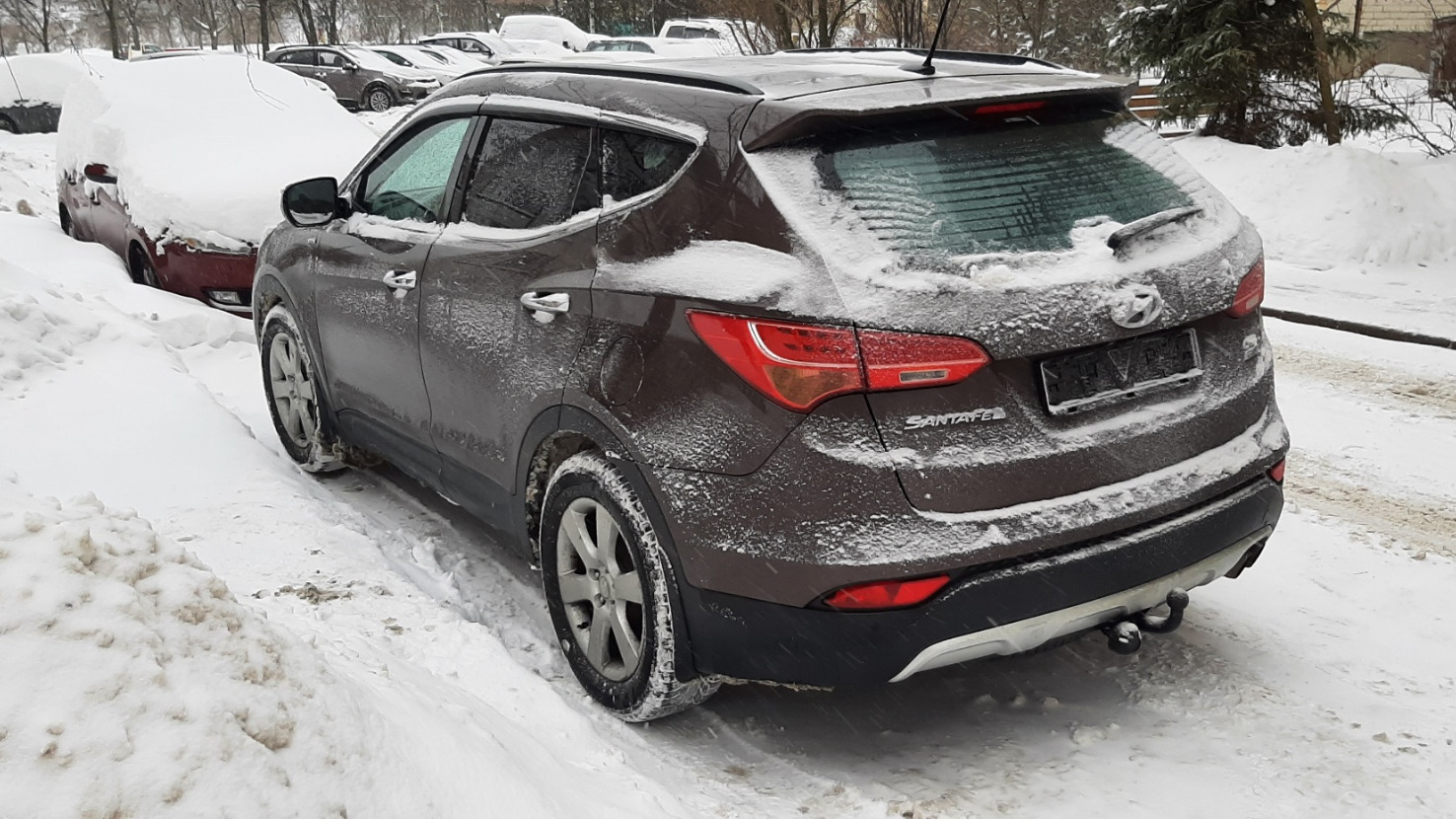 Продажа Hyundai Santa Fe (3G) 2012 (дизель, АКПП) — с историей обслуживания  — DRIVE2.RU